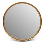 Elements Samar Round Mirror 39"Dia. - Antique Brass by Urbia - product view