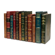 Rebound Leather Books, Assorted, Set/12 by Sarreid Ltd