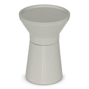 Sabine Enamel End Table Bone White by Urbia - product view