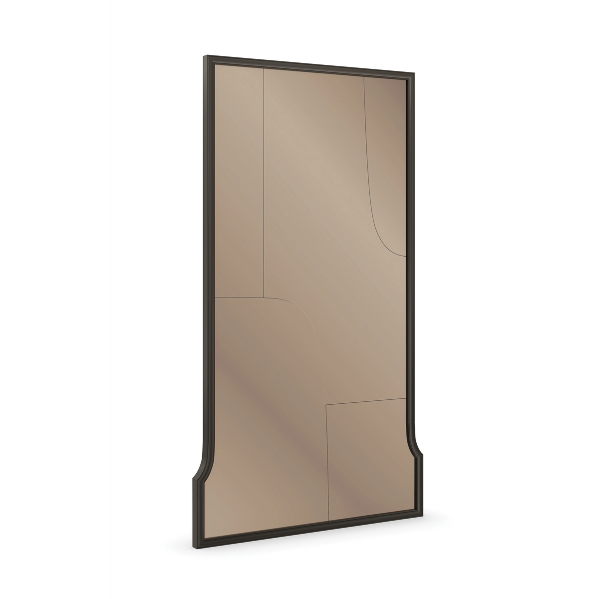 Pieces of Me Dark Chocolate Mirror 48" by Caracole - view 3