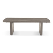 Brooks 48" Coffee Table - Sandblasted Grey by Urbia - product view