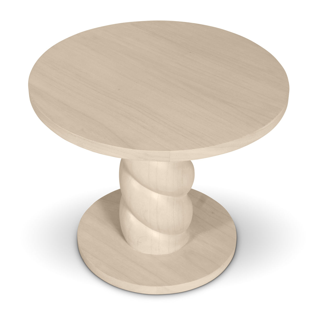 Olo Round End Table Pearl by Urbia - detail 4