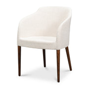 Occasional Contemporary Chair,Walnut by Sarreid Ltd