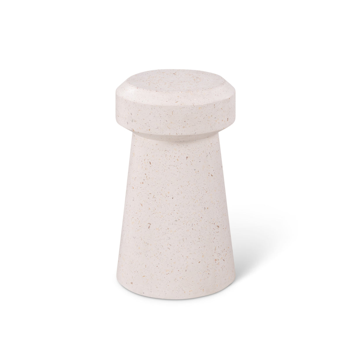 Magnus End Table Ivory Terrazzo by Urbia - product view