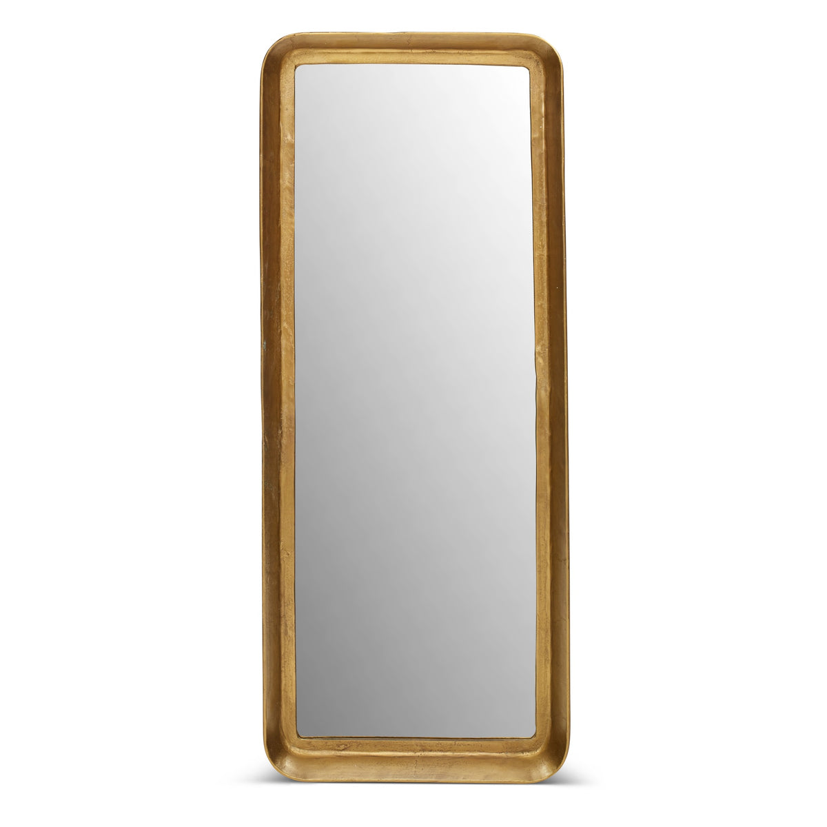 Elements Vinod Wall Mirror - Antique Brass by Urbia - product view