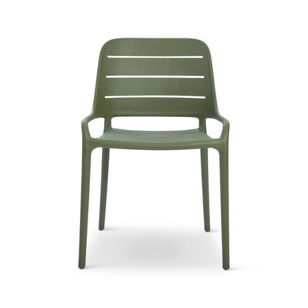 Jasper Outdoor Stacking Chair (Set of 4) - Army Green