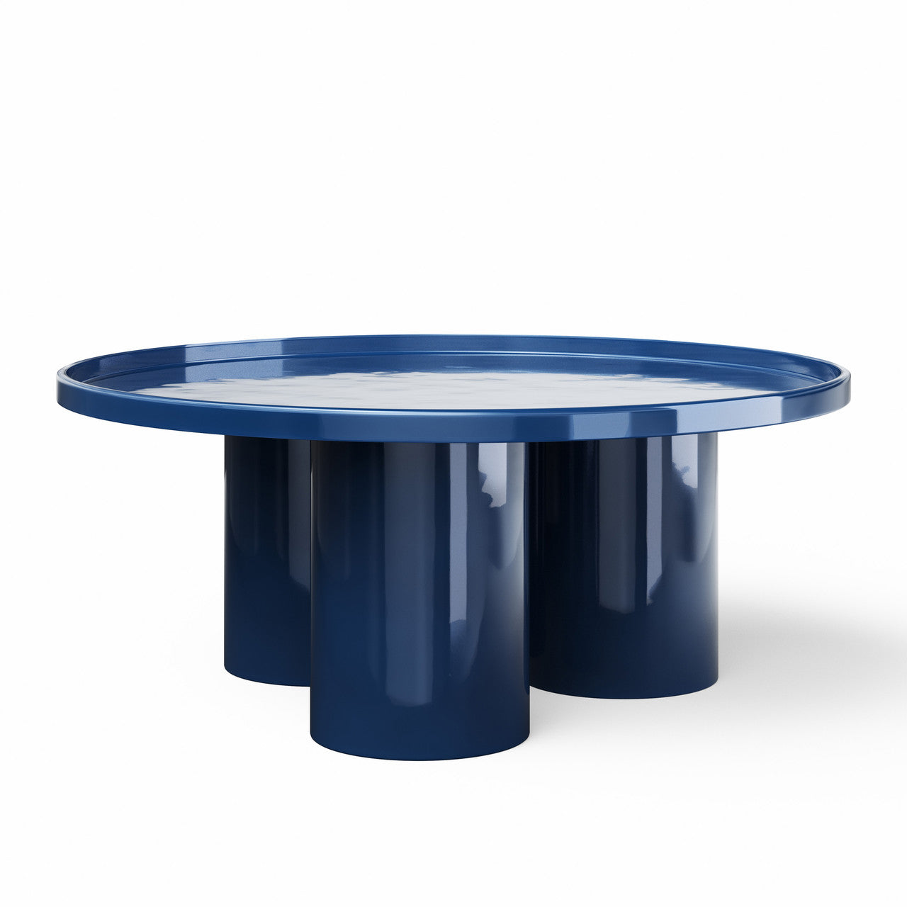 Eclat - Sofia Enamel Coffee Table - Navy