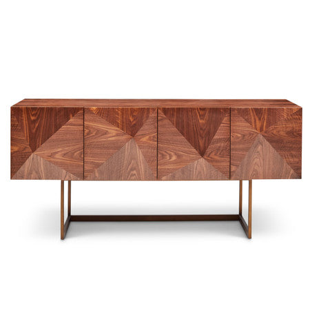IE Series Cube Buffet - Walnut