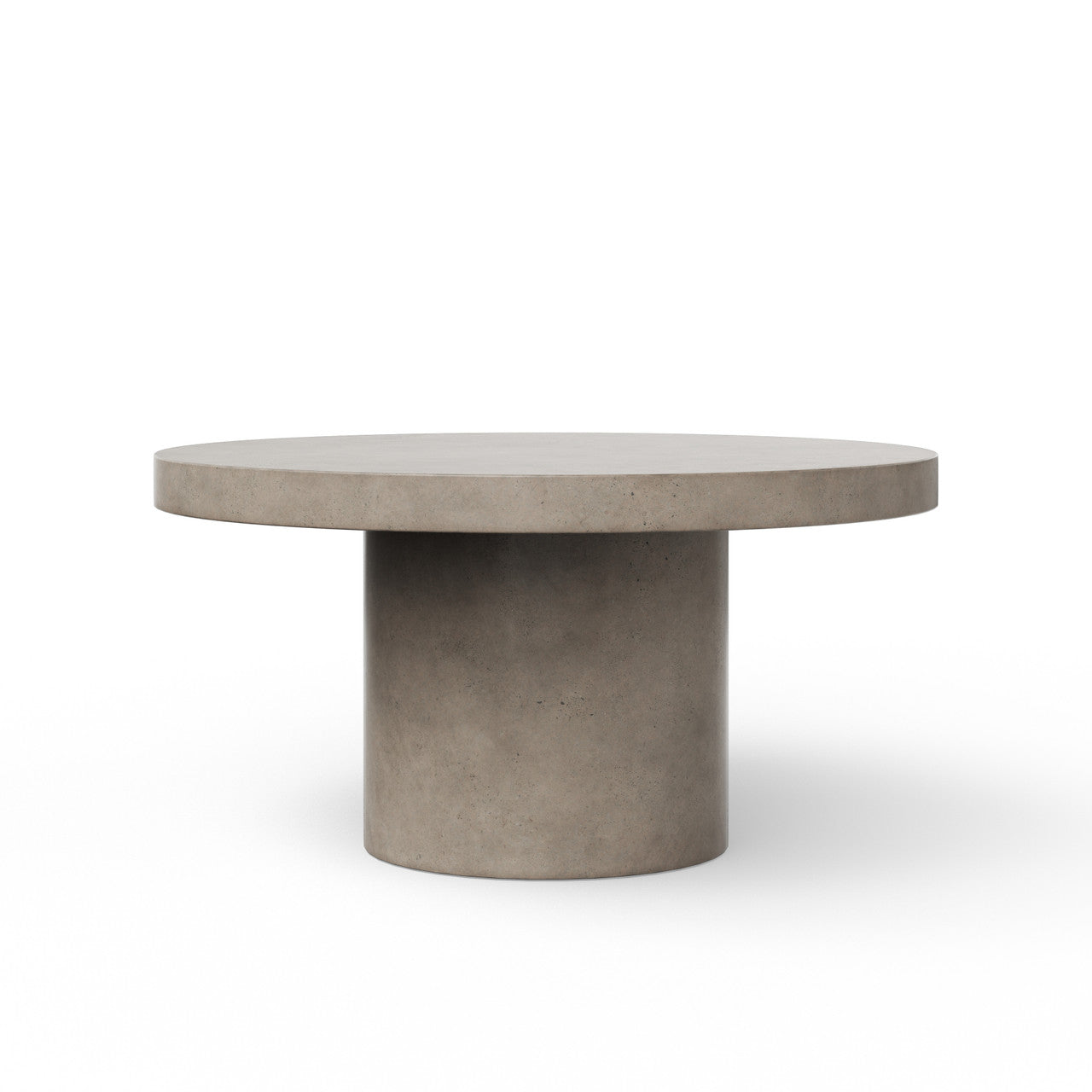 Mixx - Circa Dining Table - 60"Dia. - Dark Grey