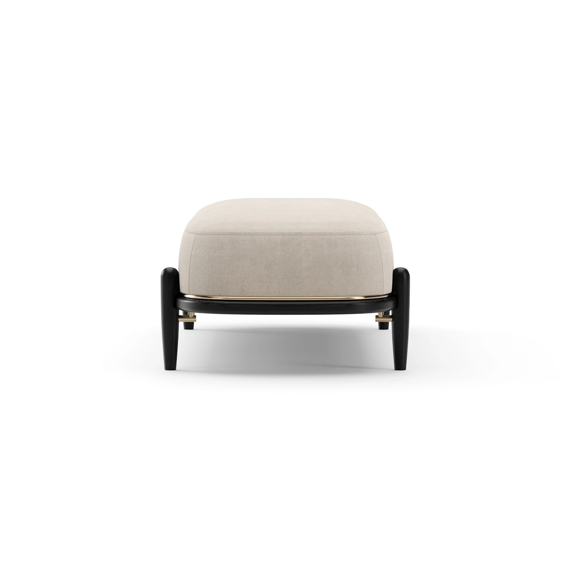 Madera Bed Bench - Ecru 62.25" by Caracole - view 3
