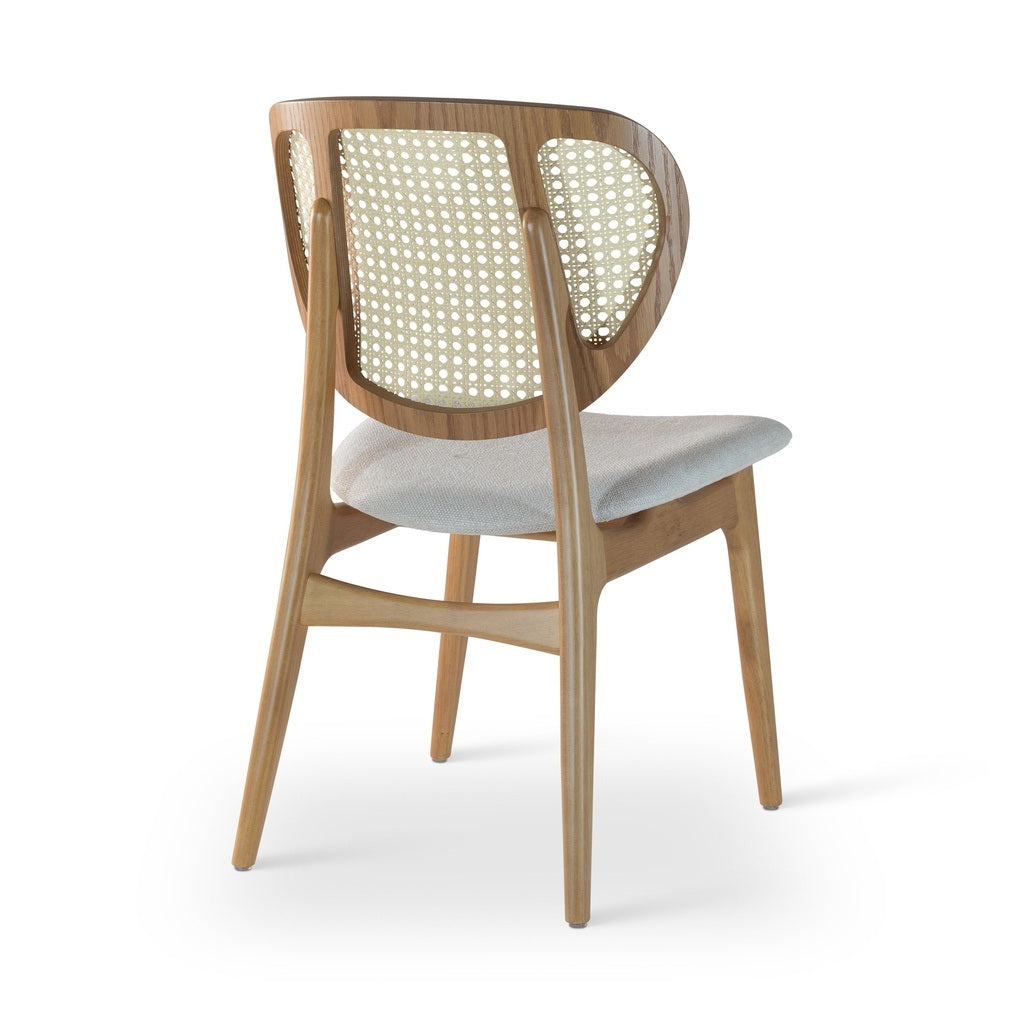Joelma Dining Chair Damasco, Harvest Natural, Natural Cane by Urbia - detail 5