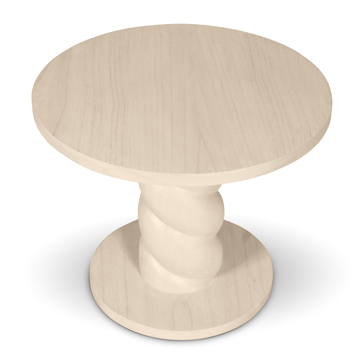 Olo Round End Table Pearl by Urbia - detail 3