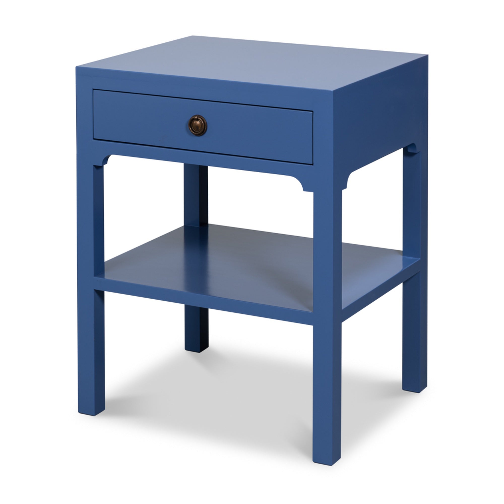 Windy Single Drawer Side Table Custom by Sarreid Ltd