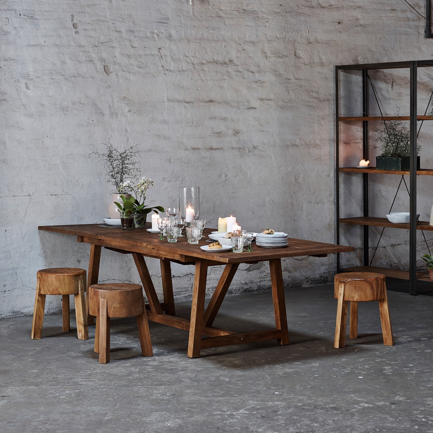 Lucas Teak Extension Table by Sika Design - view 2