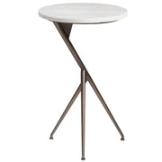 Universal Curated Oslo Round End Table