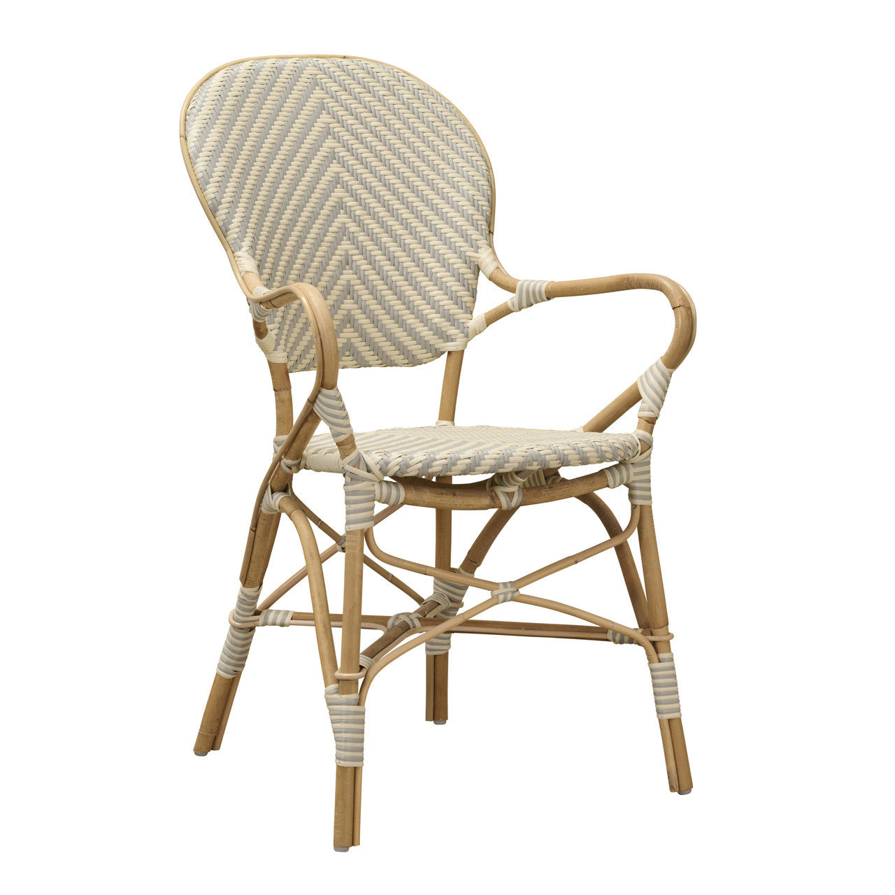 Isabell Arm Chair Chevron by Sika Design - view 2