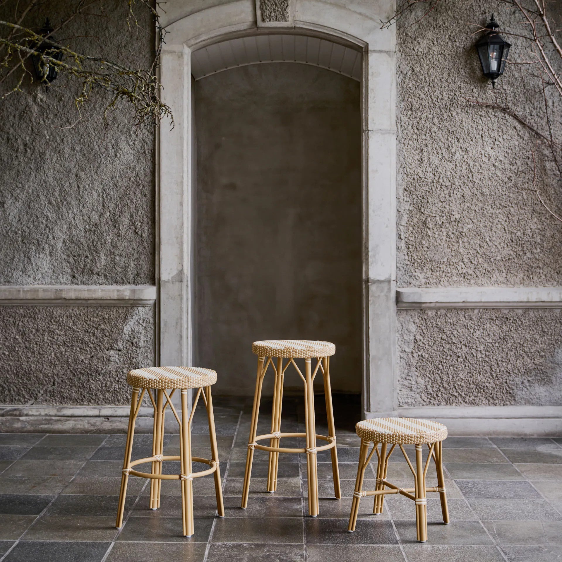 Simone Dining Stool - Stripe by Sika Design - view 2