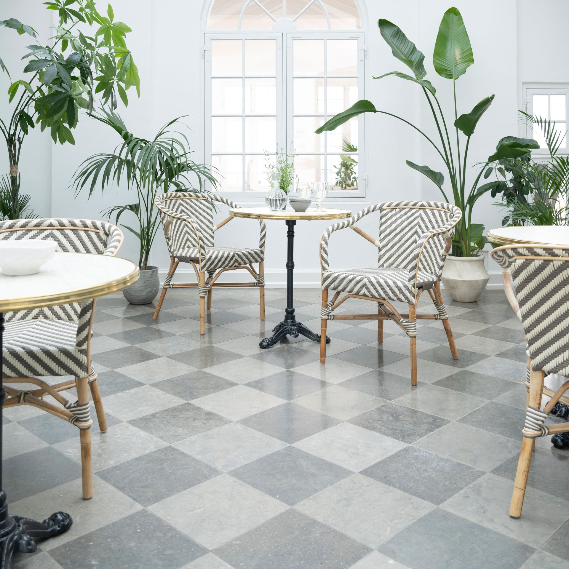 Madeleine Arm Chair Chevron by Sika Design - view 2
