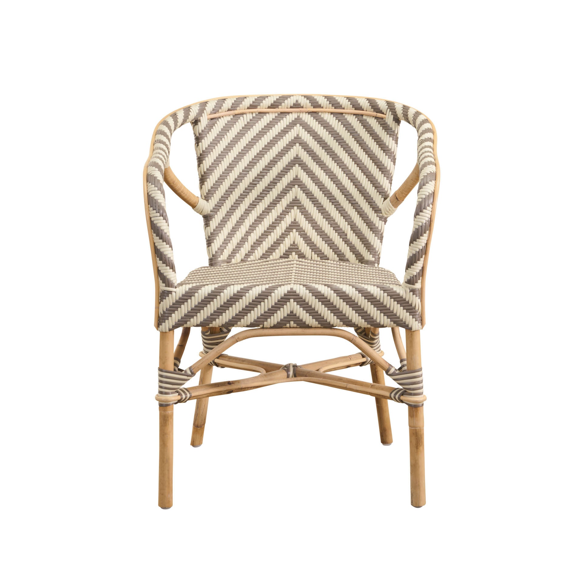 Madeleine Arm Chair Chevron by Sika Design - view 3