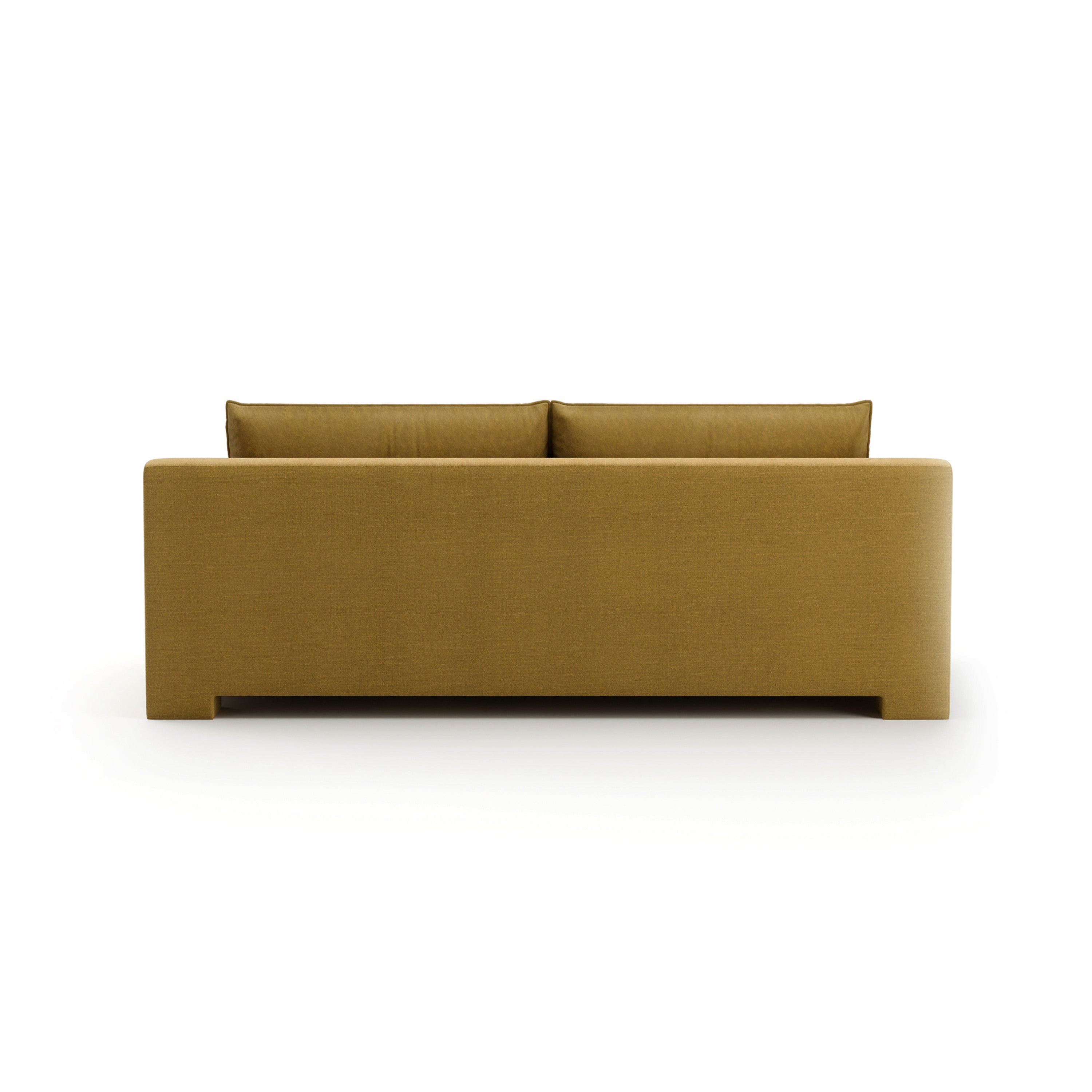 Devon Sofa Camel Knife Edge 84" by Caracole - view 4