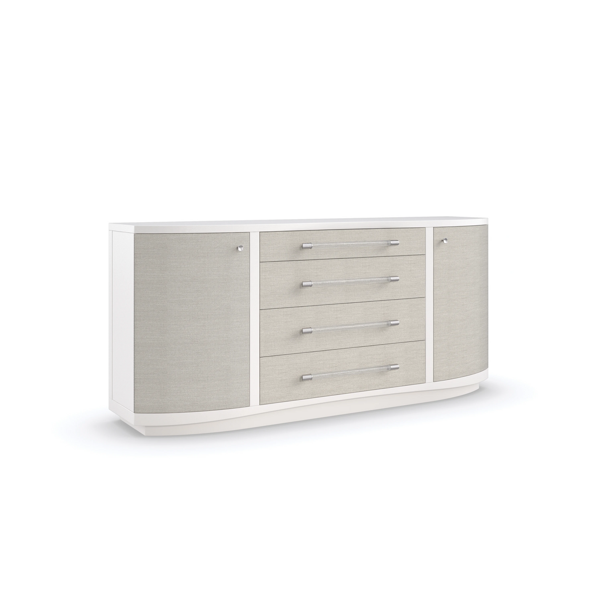 Clear to Me Sun-Kissed Silver Dresser 74" by Caracole - view 3