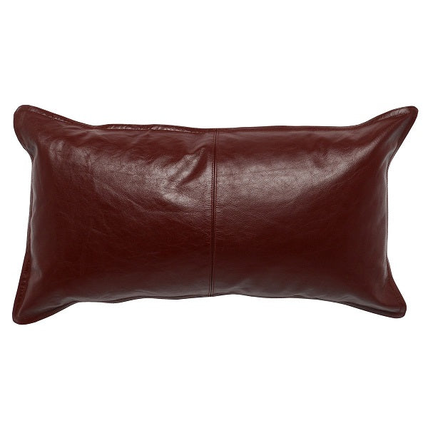 Pieced Genuine Leather Pillows