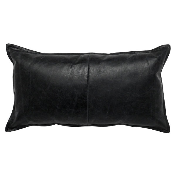 Pieced Genuine Leather Pillows
