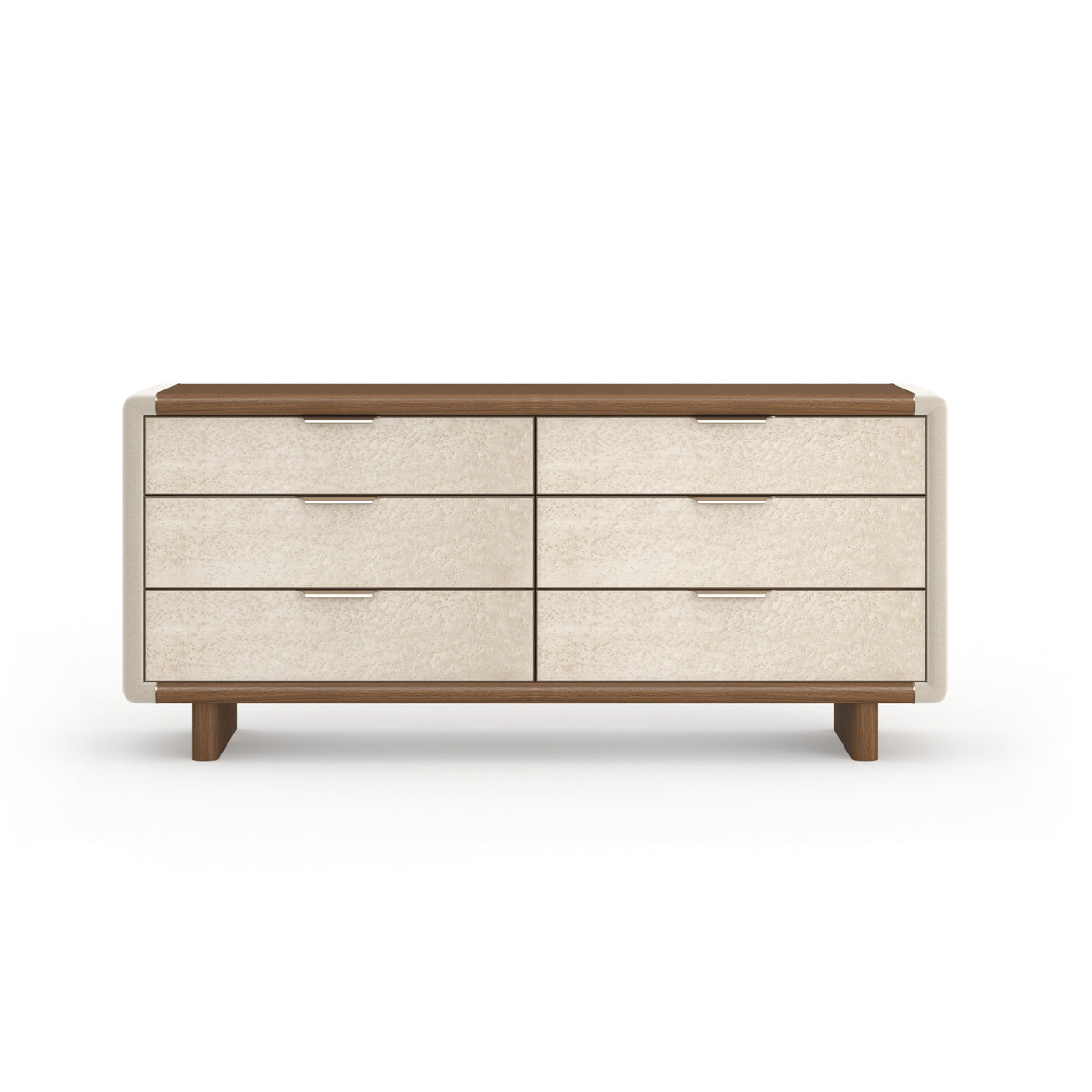 Botero Dresser Brushed Gold 72" by Caracole