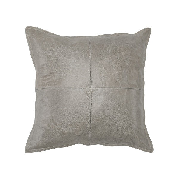 Pieced Genuine Leather Pillows