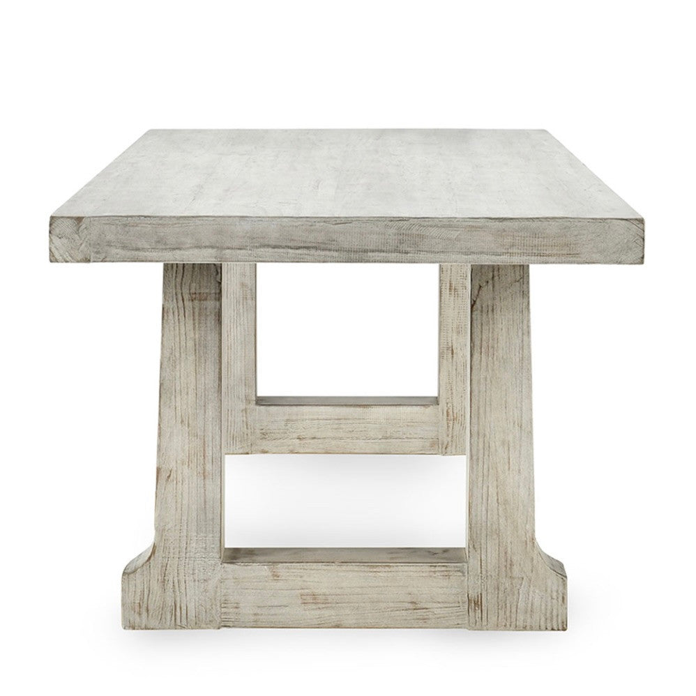 Brandon 94" Dining Table in Antique Cream 