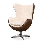 Jacobean Mid 20th Century Egg Chair by Sarreid Ltd