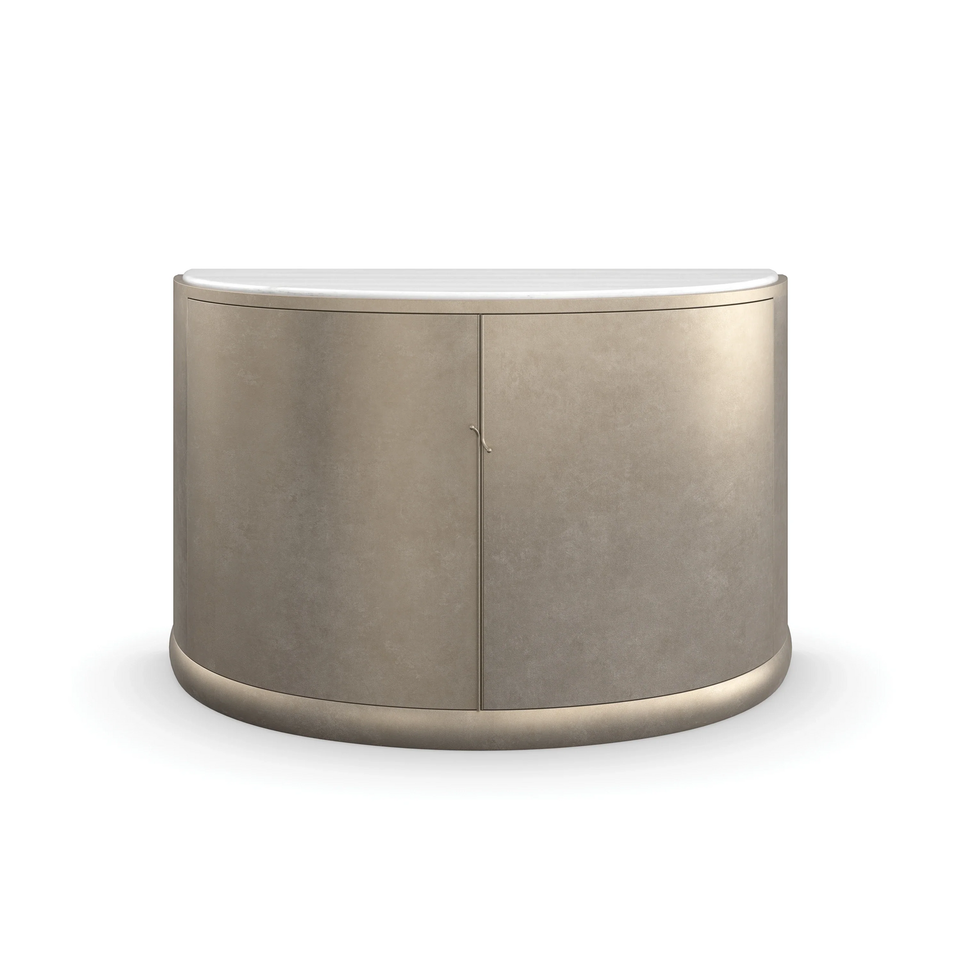 Meridian Golden Blonde Leaf Sideboard 54" by Caracole