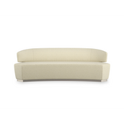 Olympia Sofa-Oatmeal Sparkling Argent 93.50" by Caracole