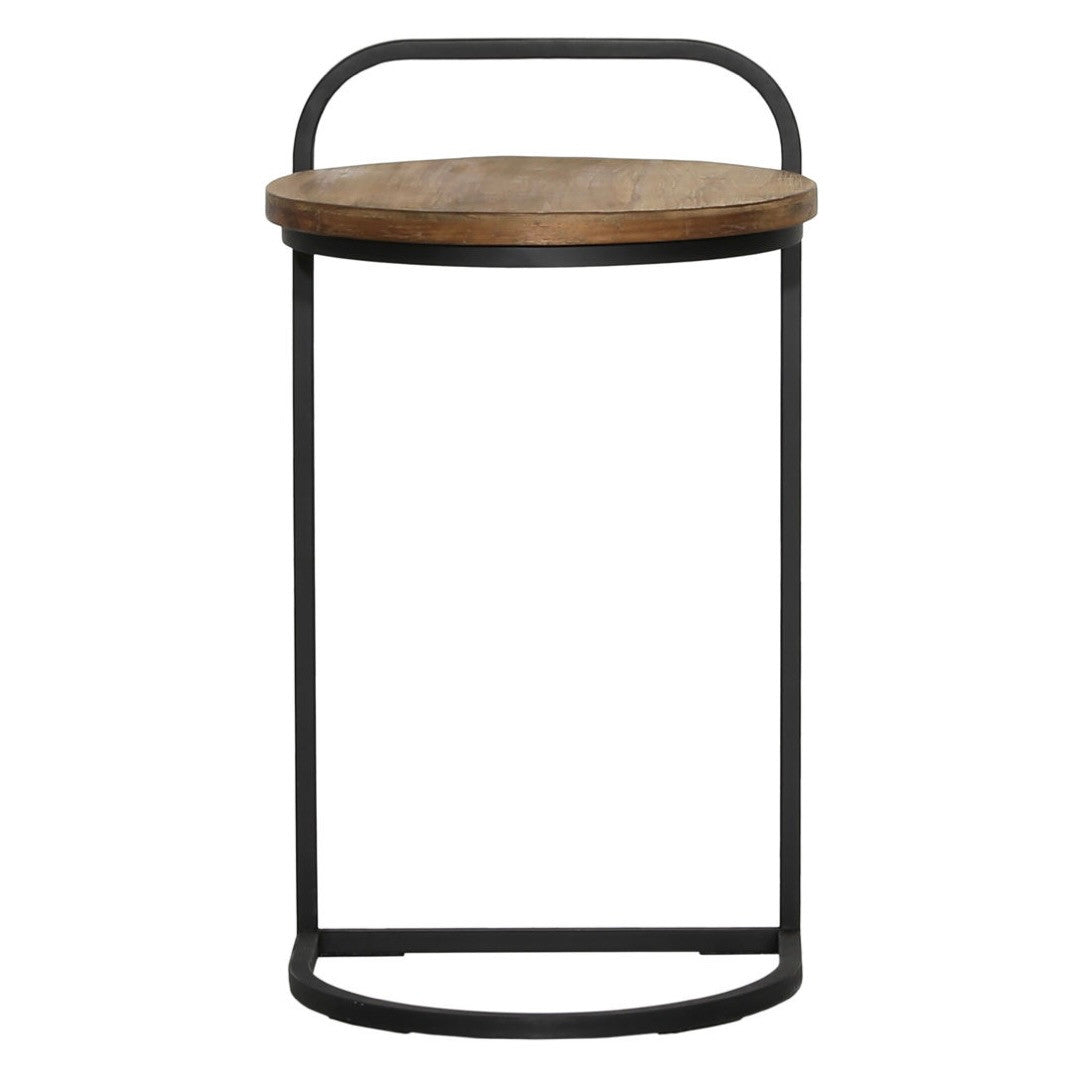Leigh Teak Laptop Side Table
