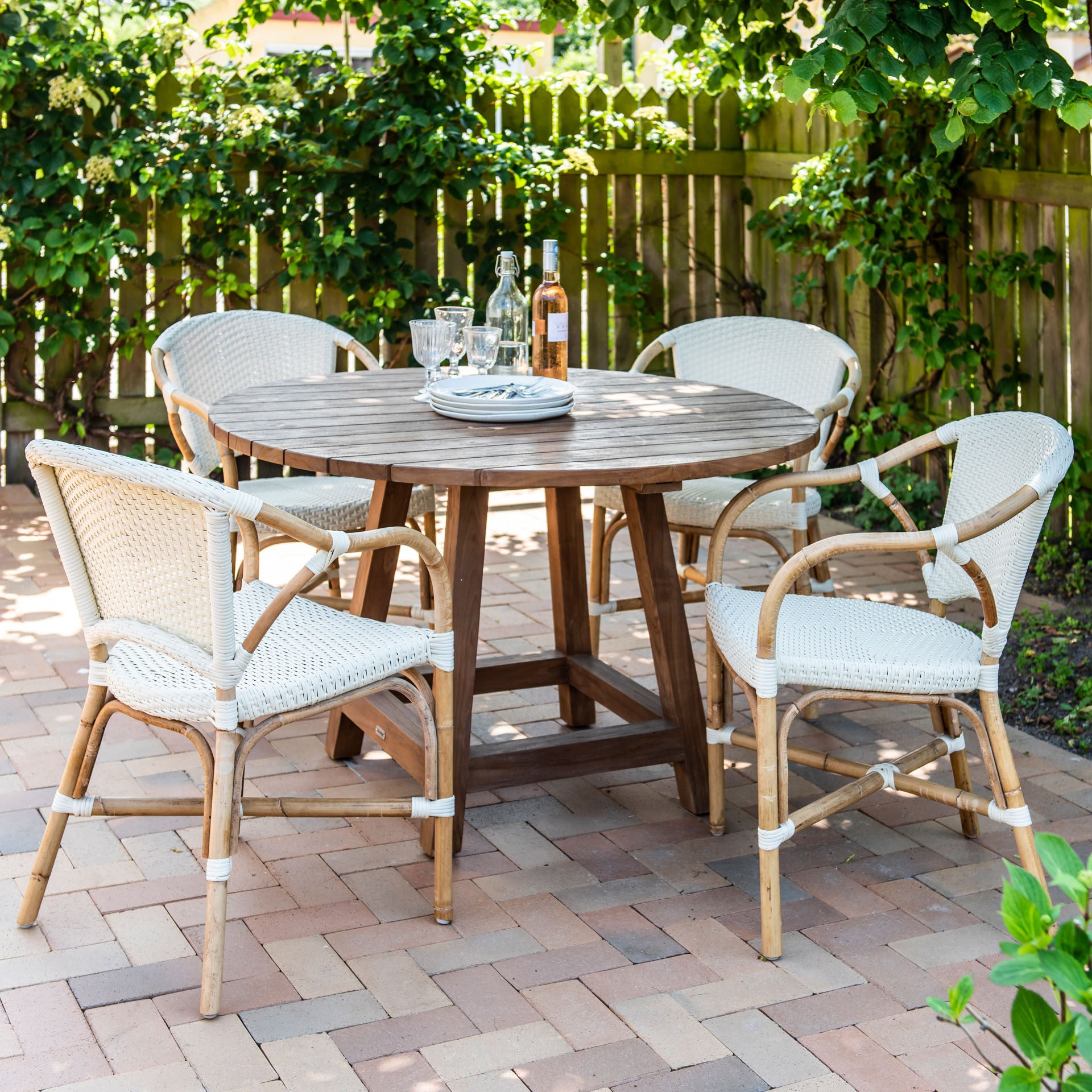 George Teak 47" Round Table by Sika Design - view 8