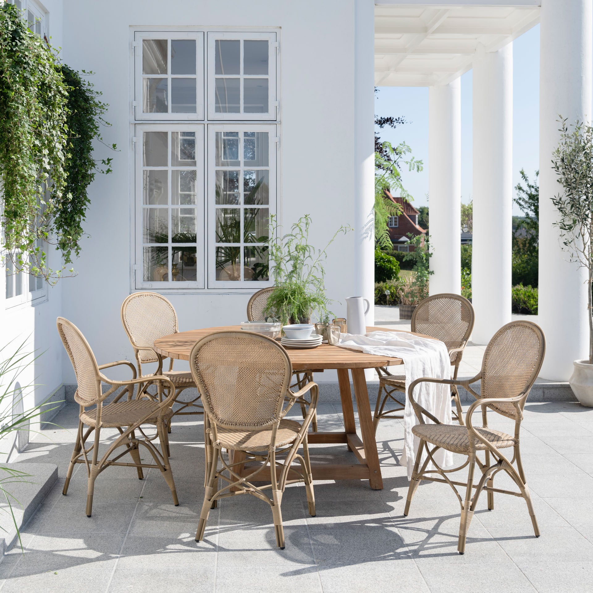 George Teak Round Table 63" by Sika Design - view 3