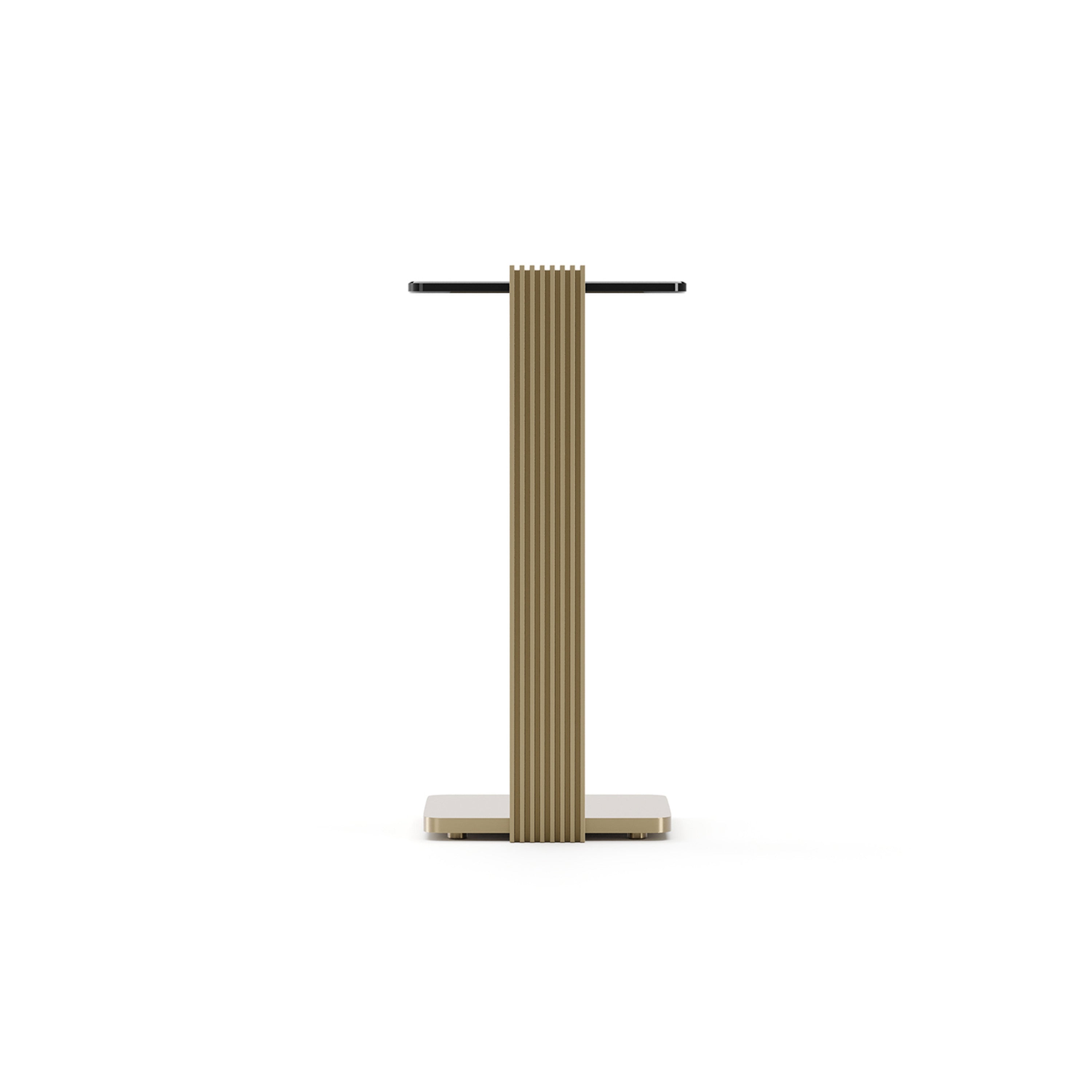 Counter Balance Spot Table Brushed Gold End Table 11" by Caracole - view 4