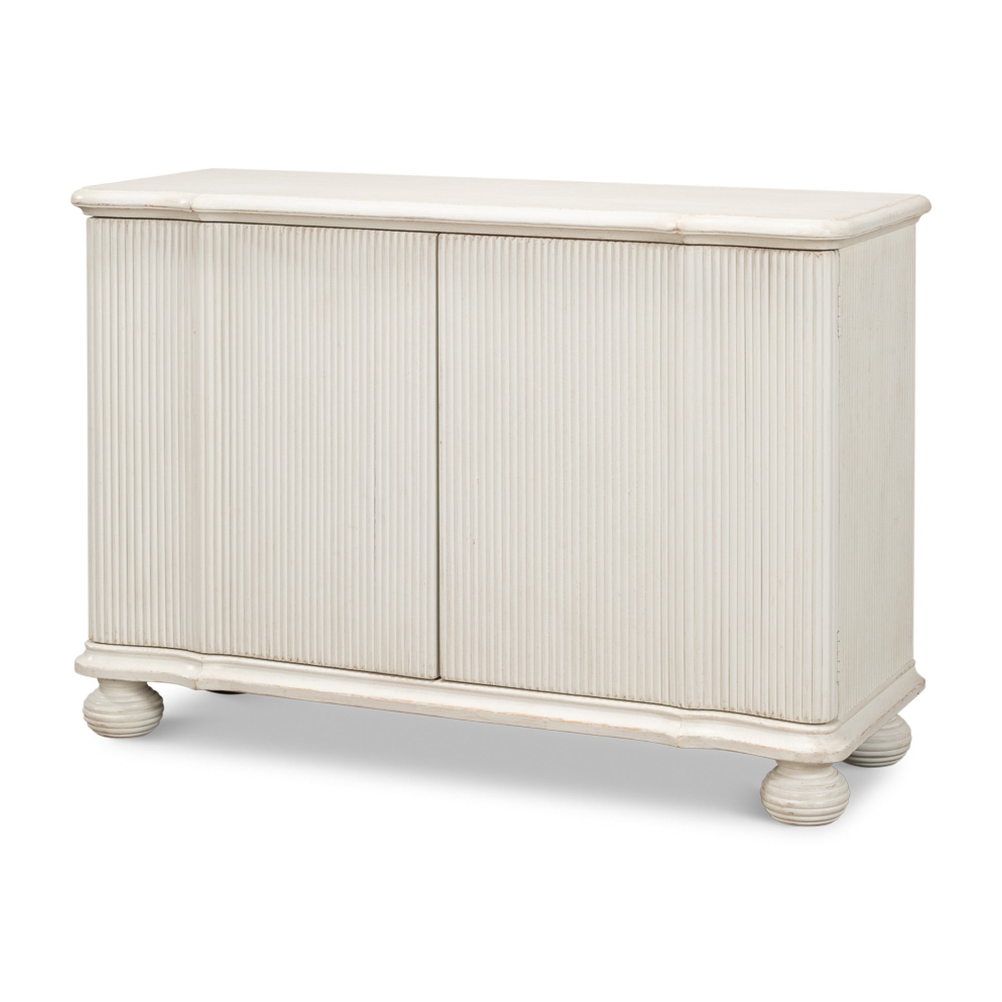 Astrid Entrance Commode, Antique White by Sarreid Ltd