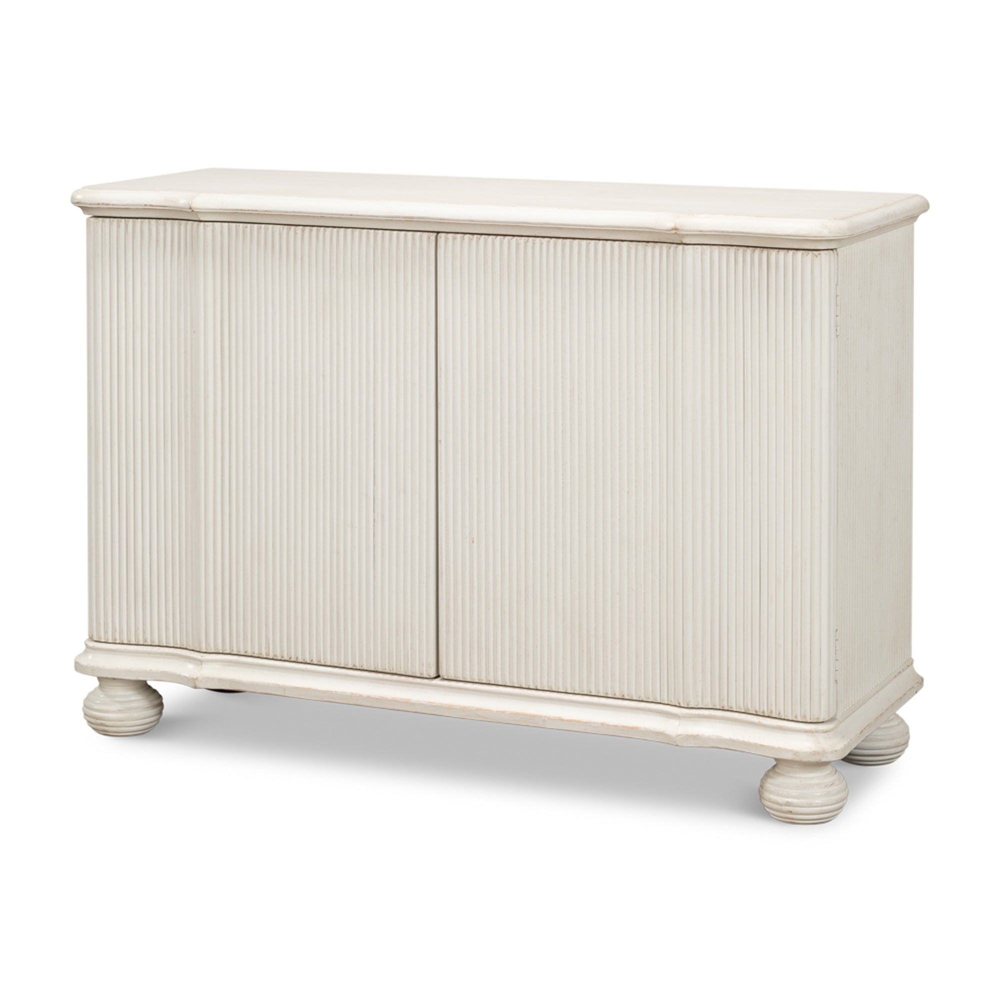 Astrid Entrance Commode, Antique White by Sarreid Ltd