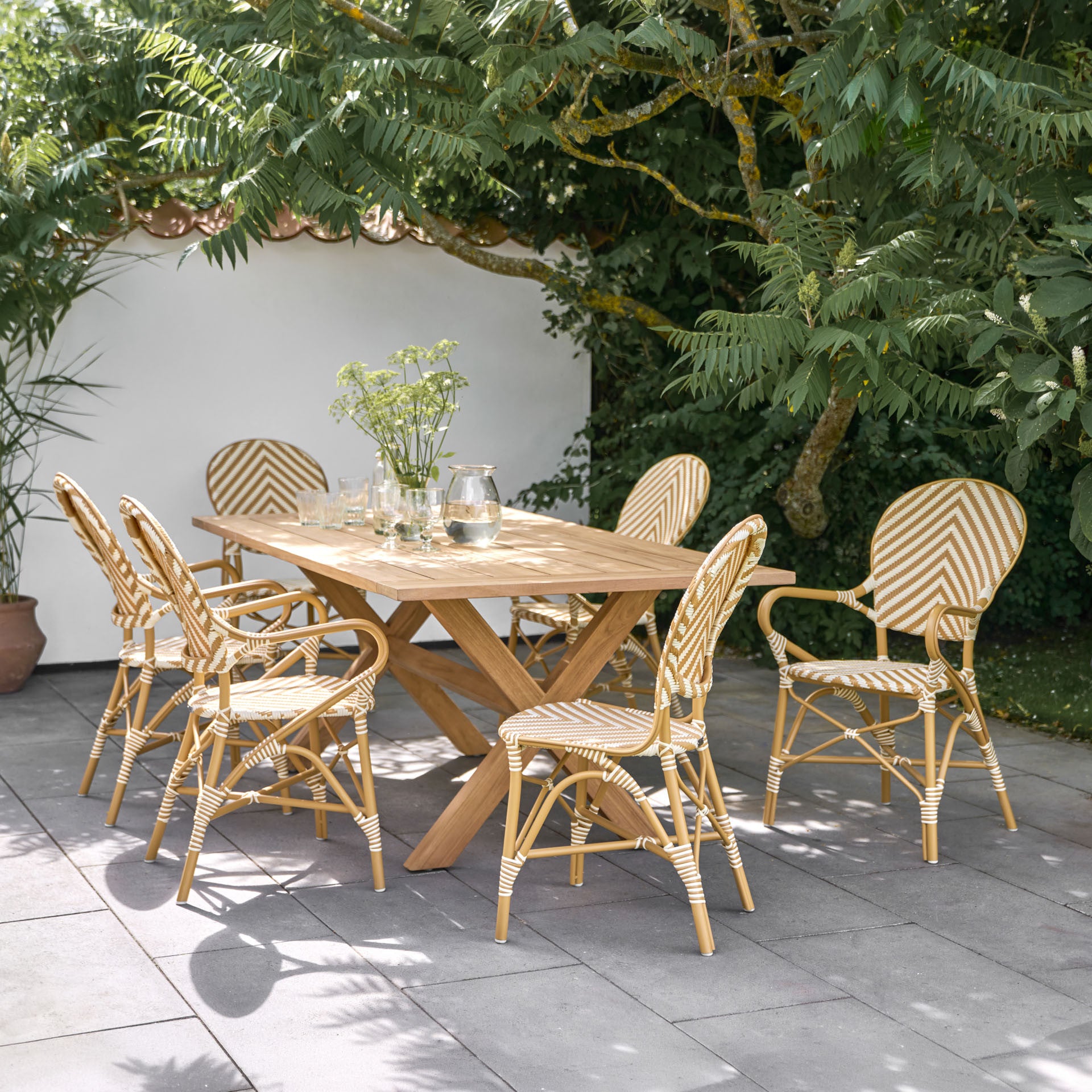 Colonial Teak Table 79"x39" by Sika Design - view 8