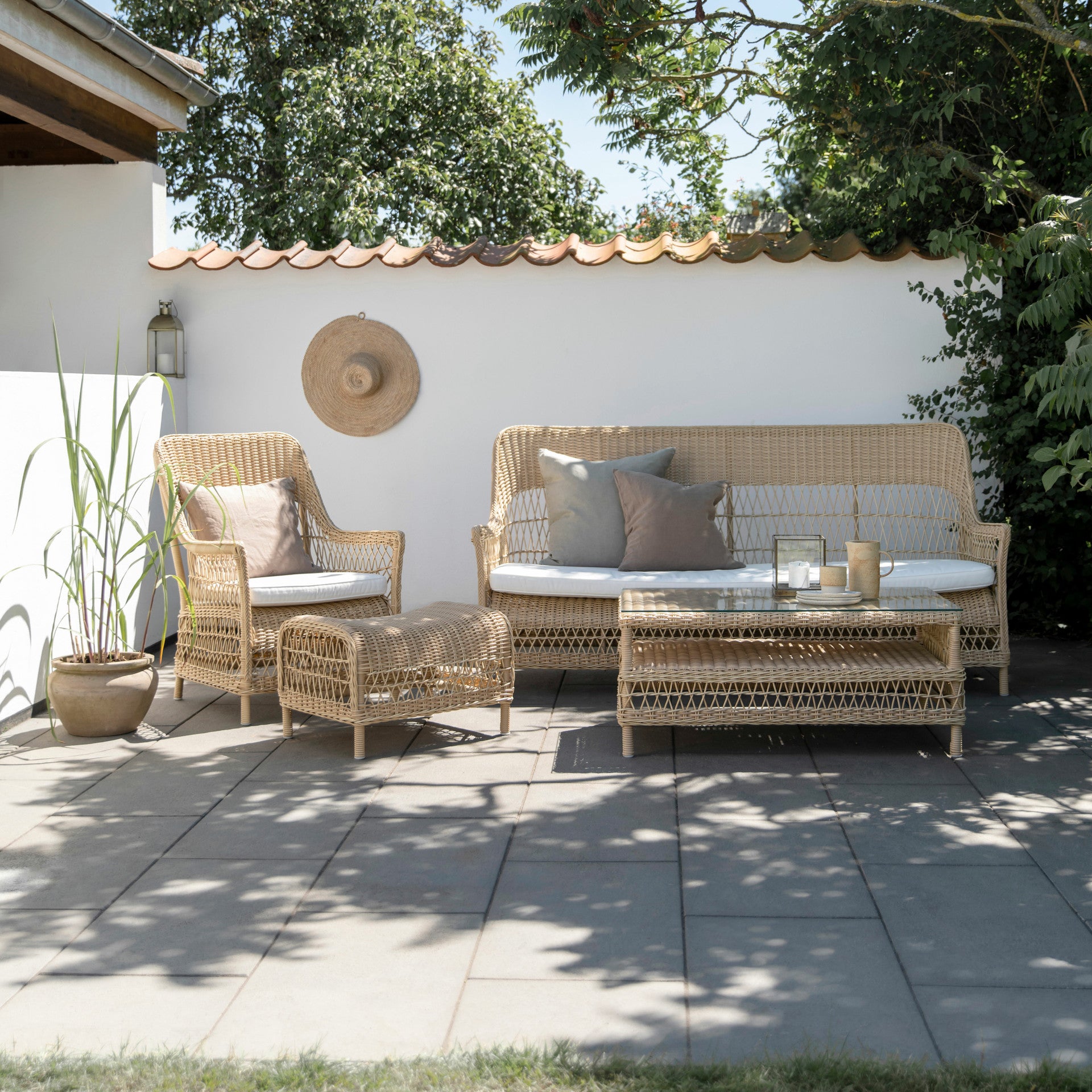 Hazel Coffee Table w/Glass Top by Sika Design - view 3