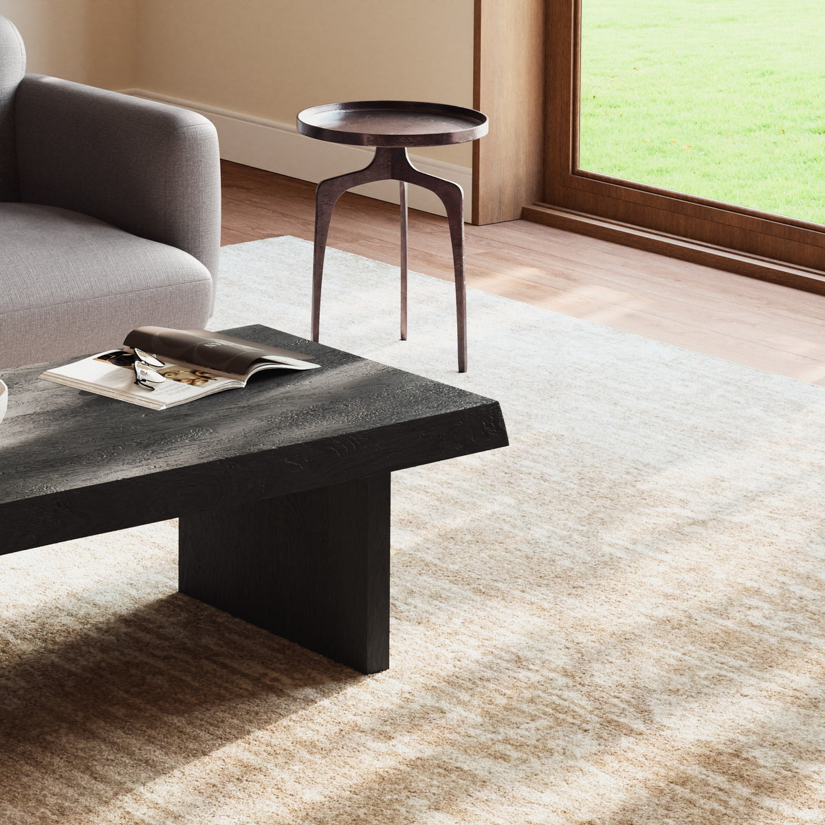 Elements Vinya End Table - Raw Bronze by Urbia - detail 7