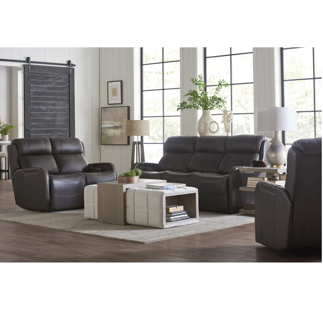 Universal Curated Lumin Cocktail Ottoman