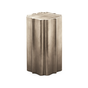 Gold Is Up End Table 16" by Caracole