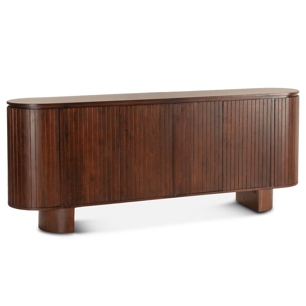 Athena Sideboard Aged Mahogany 79"