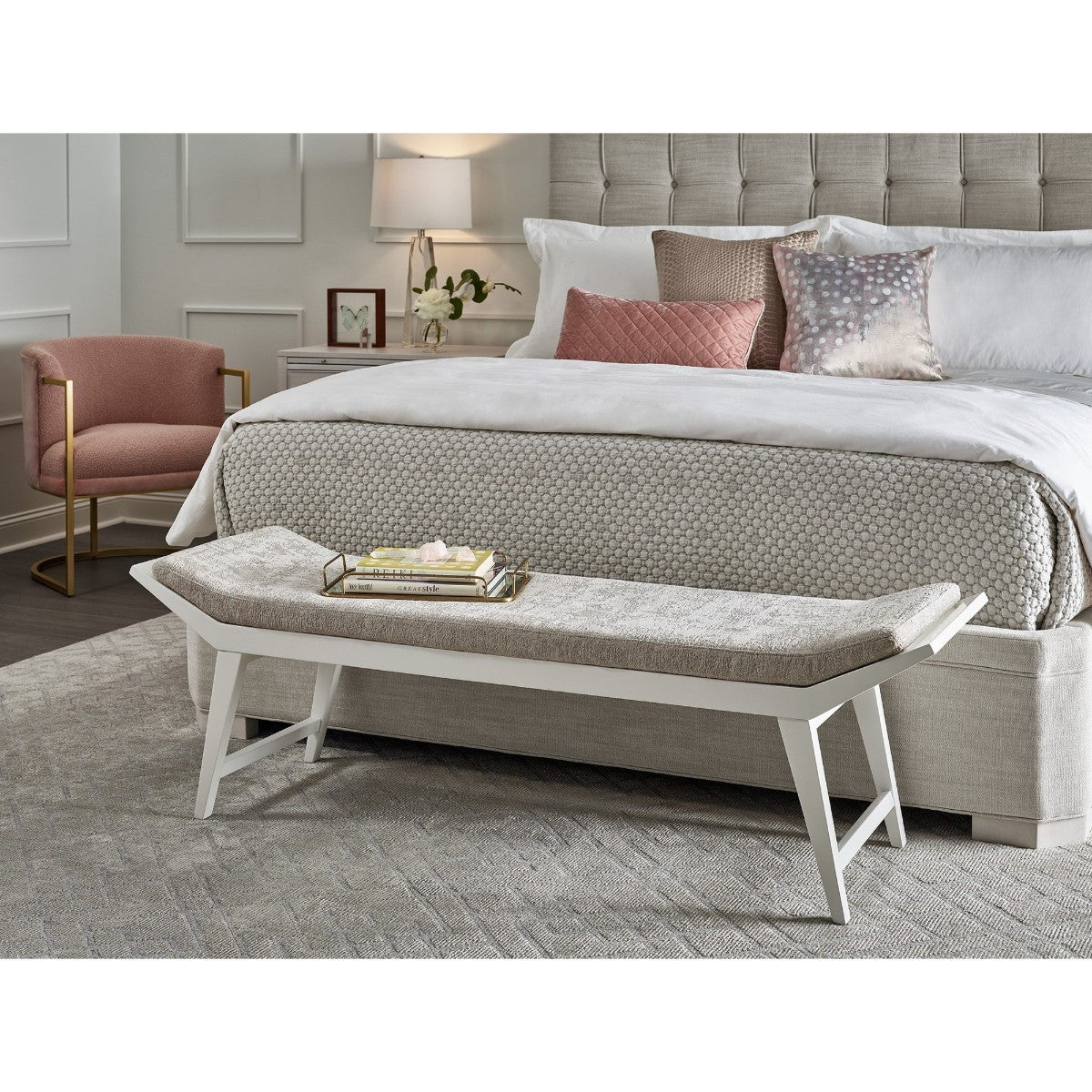 Love Joy Bliss Upholstered Bench