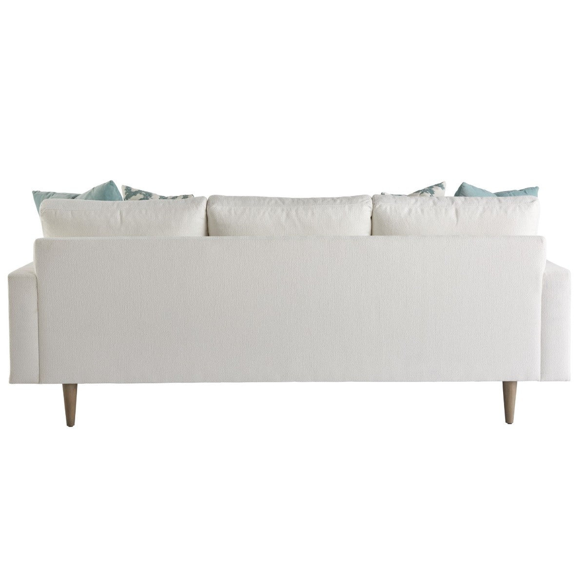 Brentwood White Upholstered Sofa 86"