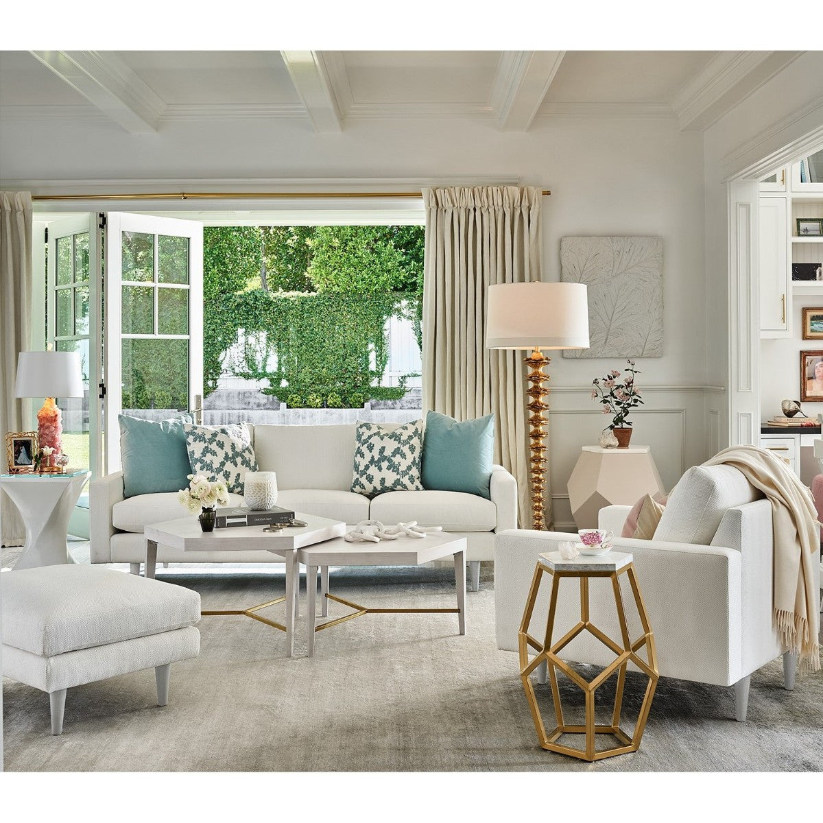 Brentwood Upholstered Ottoman