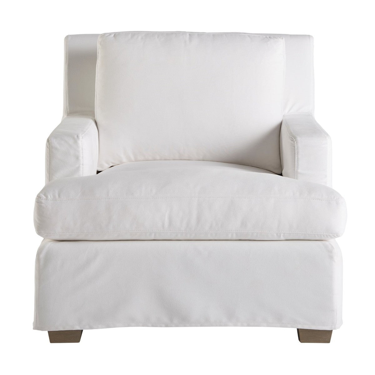 Malibu White Slipcover Chair