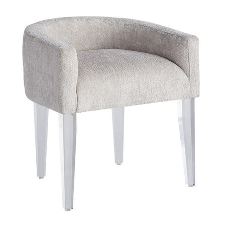 Love Joy Bliss Acrylic Legs Vanity Chair